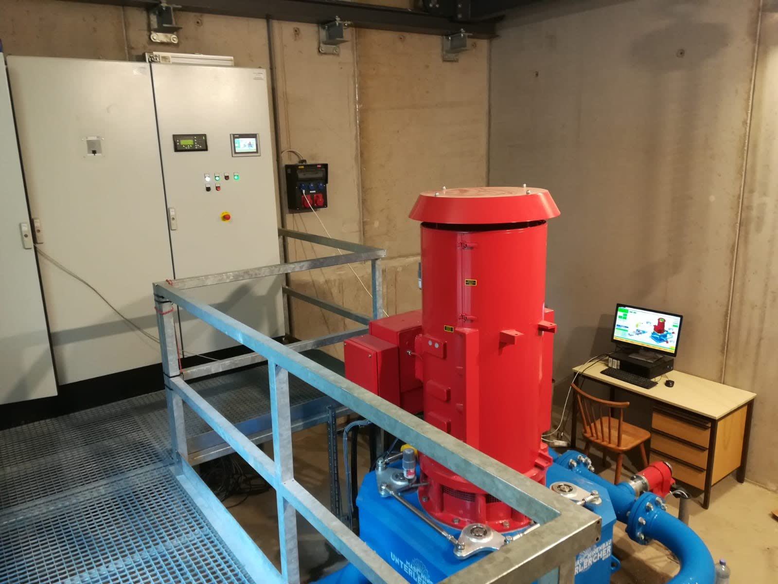 Peltonturbinenanlage des KW Lasitzenbach