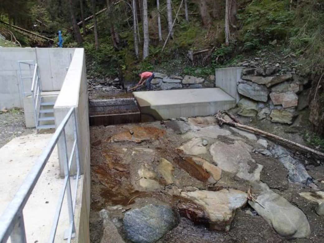 Wasserfassung des KW Hochfeldbach