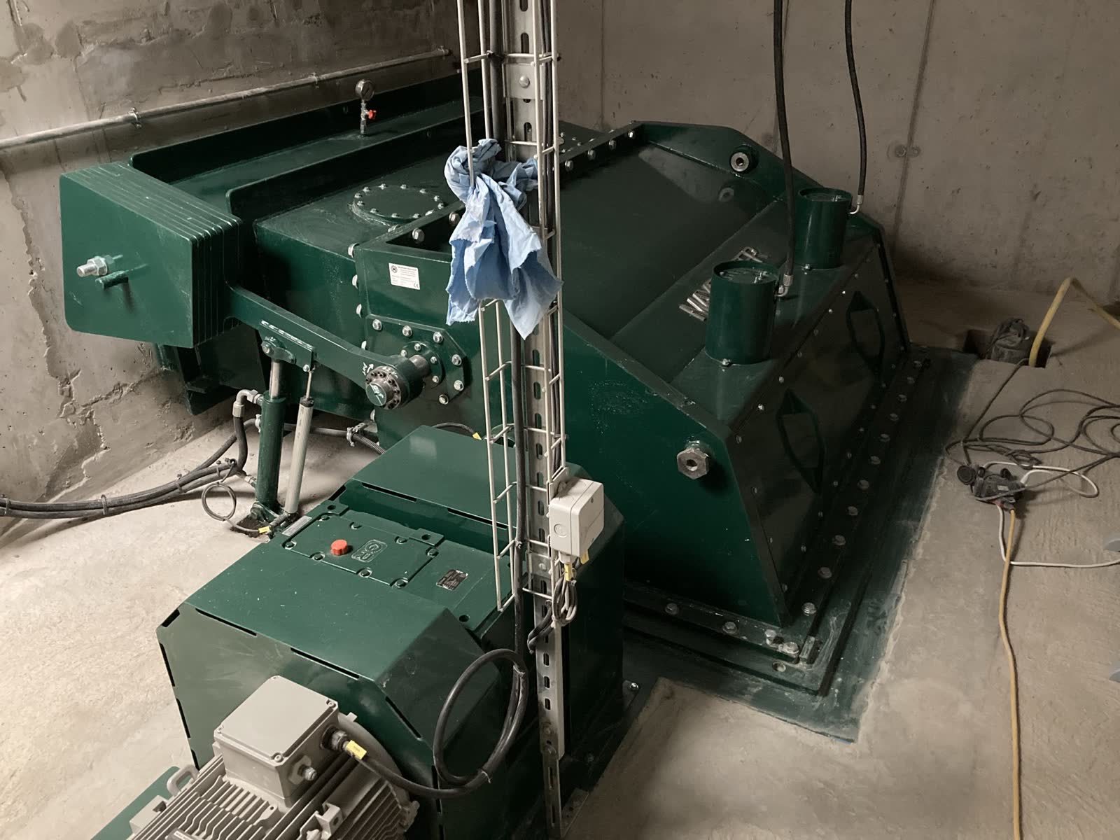 Restwasserturbine beim KW Köppelmühle an der Lavant